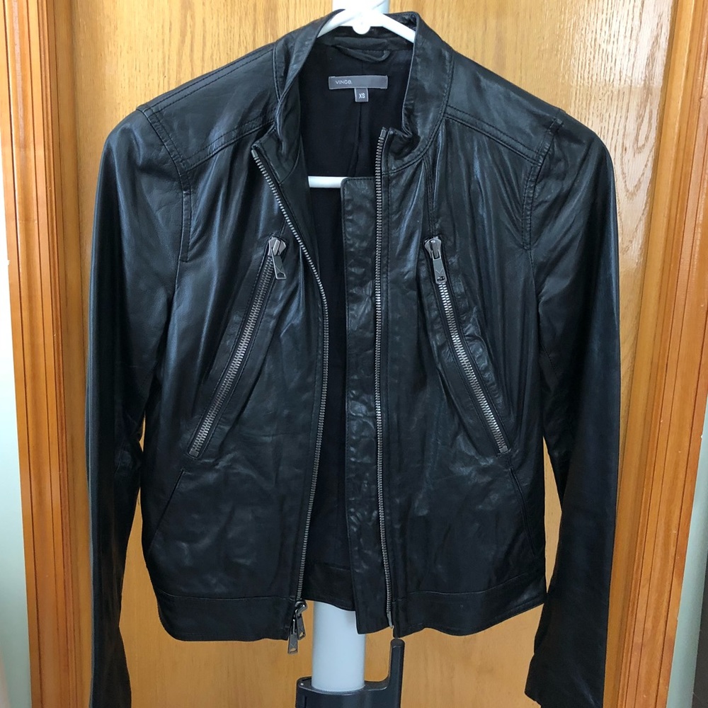 Vince Leather Jacket